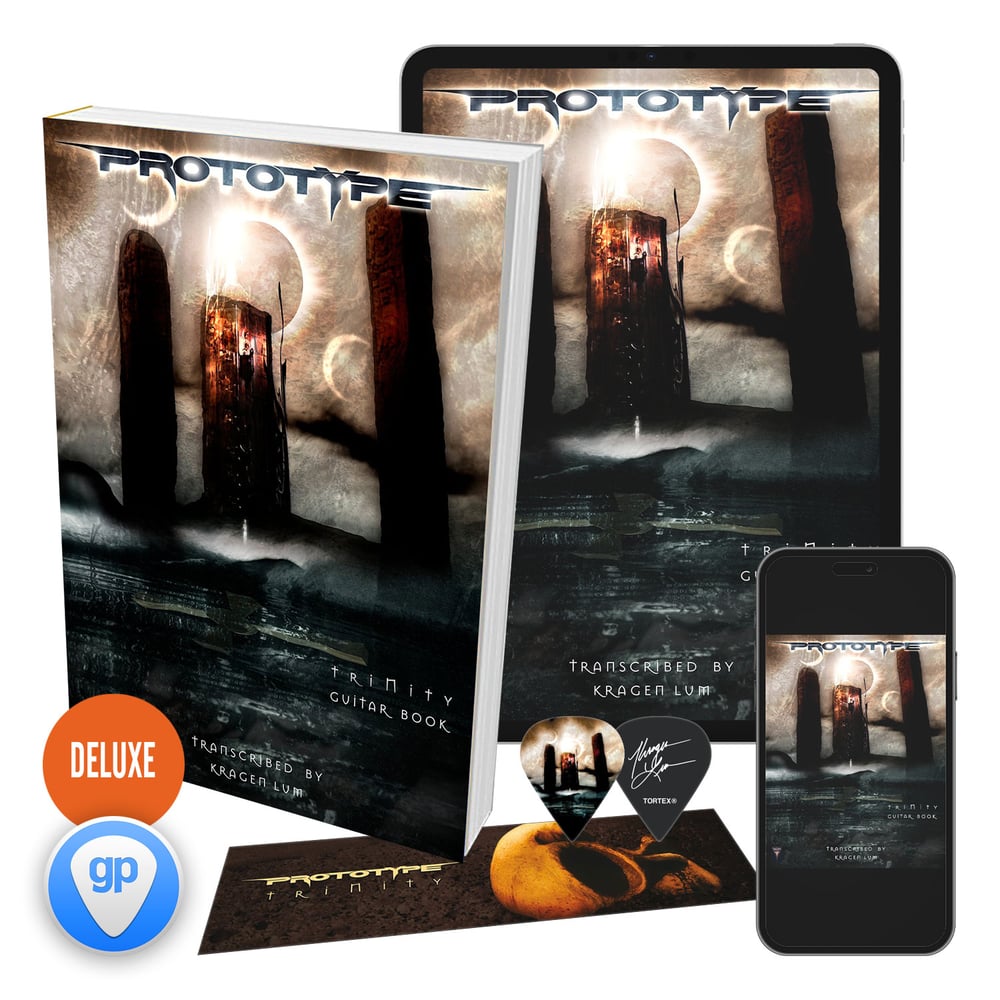 Prototype - Trinity Guitar Book (Deluxe Print Edition + Digital Copy + GP Files)