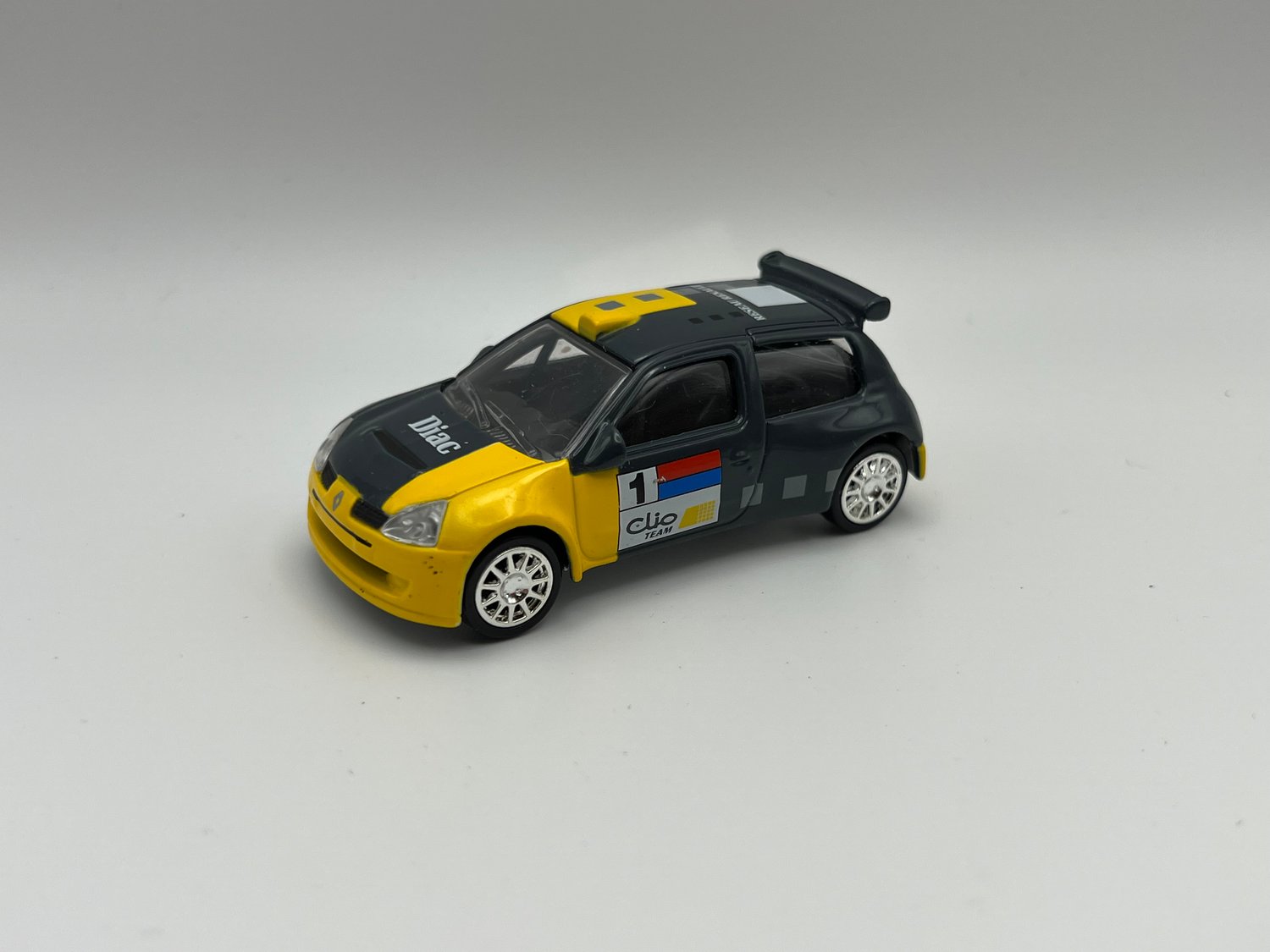 Norev Renault Clio S1600 Grey 