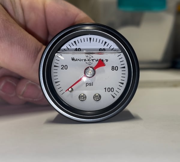 Image of HunterTuned Fuel Pressure Gauge 1/8NPT Liquid
