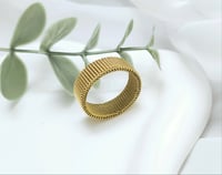 Image 4 of Gold Mesh Ring
