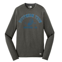 NEW ERA LONG SLEEVE TEE GRAPHITE