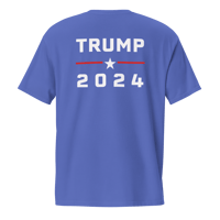 Image 3 of Trump 2024 Comfort Colors - Unisex Garment-Dyed Pocket T-shirt