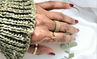 Image 3 of Gold Mesh Ring