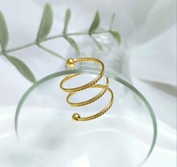 Image 6 of Gold Coil Ring 