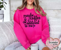 COFFEE ADDICTION CREWNECK