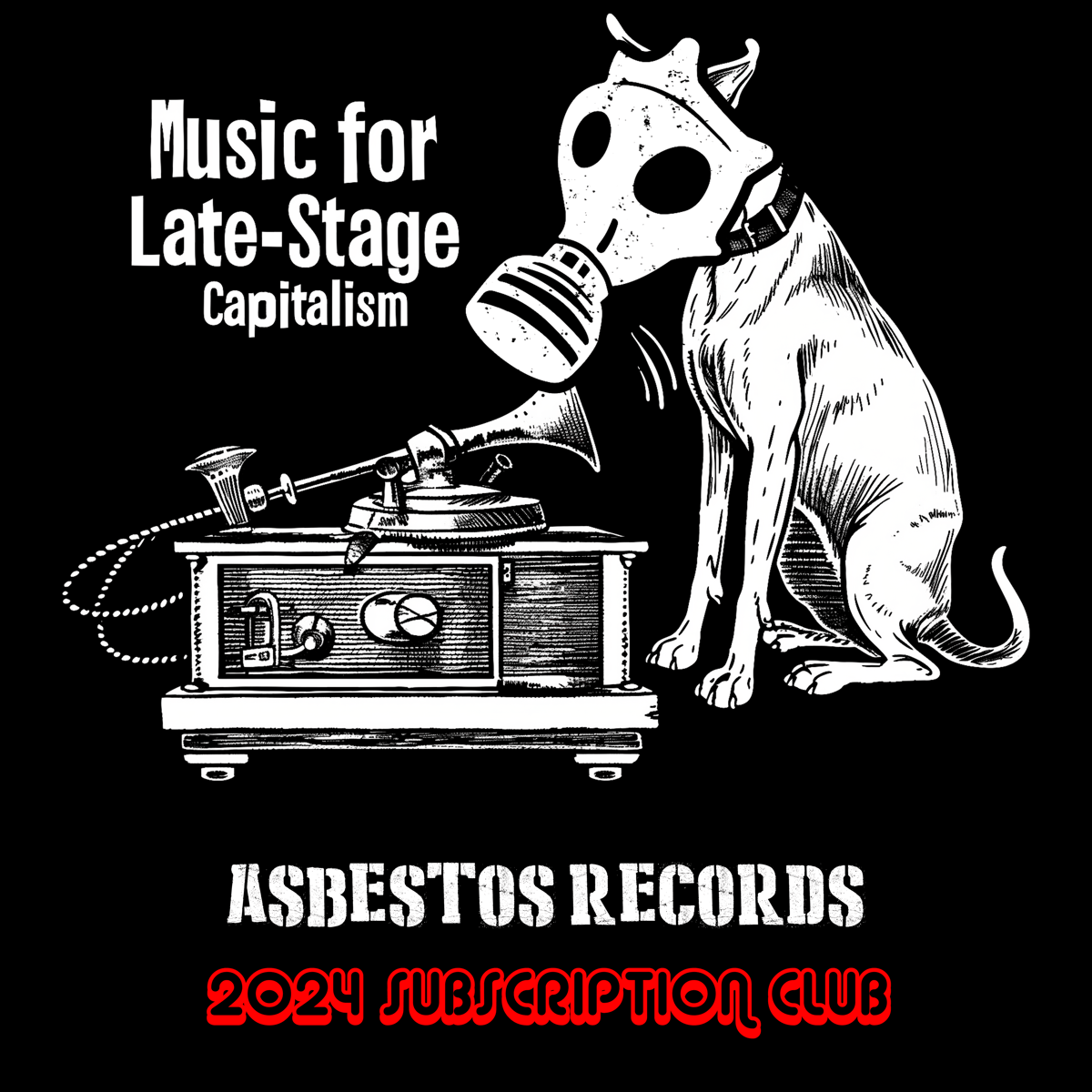 Asbestos Records — 2024 Asbestos Records Subscription Club!