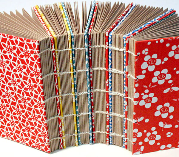 Image of Making Books by Hand 3: Japanese Stab Binding and Coptic Stitching 2nd June 2024