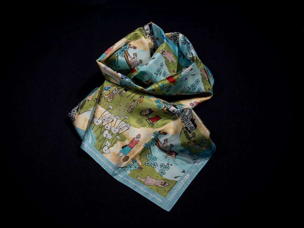 Image of PATTERN ME BRIGHT / Silkes sjalar