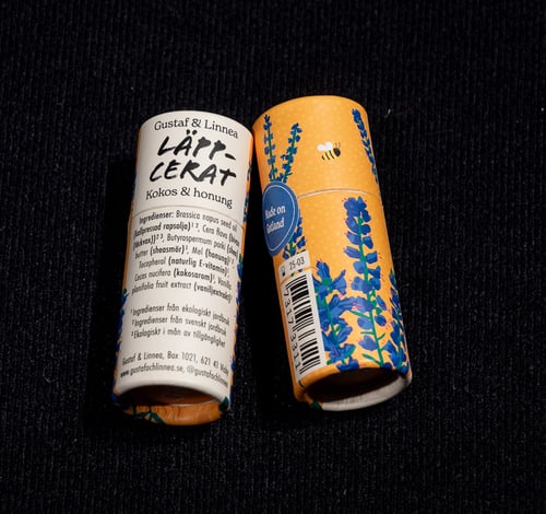 Image of GUSTAF & LINNEA / Läppcerat av bivax / Olika smaker