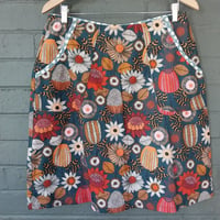 Image 4 of KylieJane pocket skirt - banksia and blossoms