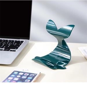 Image of Portable Mini Mobile Phone Stand Desktop Whale Stand Adjustable Macaron Color Phone Holder For Unive