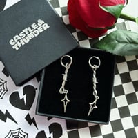 Image 1 of KIM - Star Drop Hoops