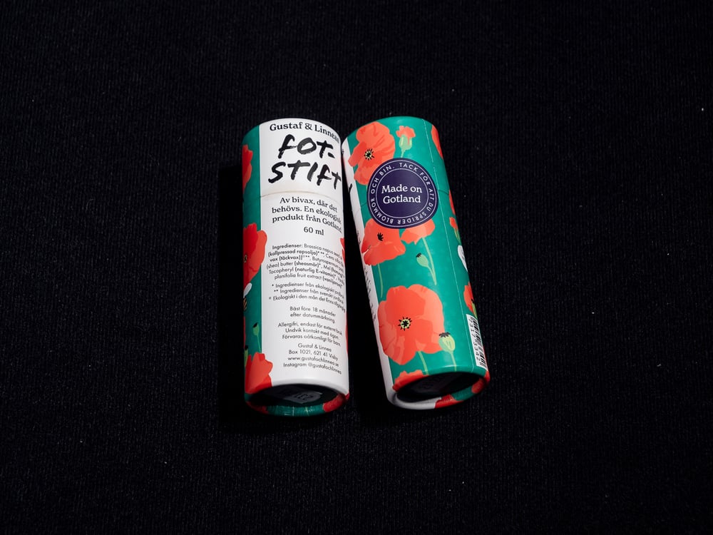 Image of GUSTAF & LINNEA / Fotstift och kroppsstift