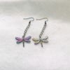 Rainbow Dragonfly Earrings