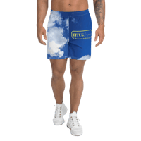 Image 4 of Sky's Limitless Men's Athletic Shorts . Believe = Achieve