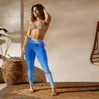 Image 2 of Sky's Limitless Leggings . Believe = Achieve