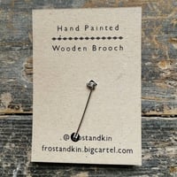 Image 2 of Grey Horse Brooch