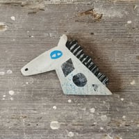 Image 1 of Grey Horse Brooch