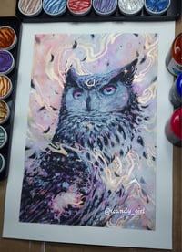 Swirly Owl Original