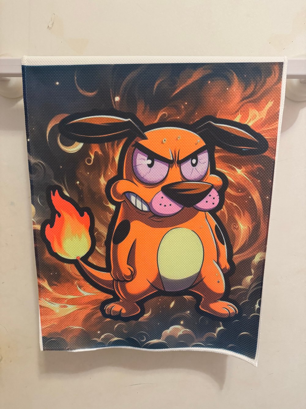 Image of Courage the cowardly Charmander 