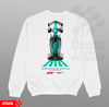Cars and Clo - F1 2024 Blueprint Sweater White