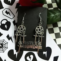 Image 2 of LIBBY - Pentagram Earrings