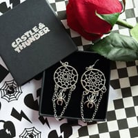 Image 1 of OLIVIA - Cobweb Earrings