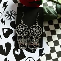 Image 2 of OLIVIA - Cobweb Earrings