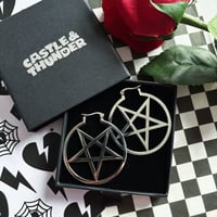 Image 1 of MAYA - Pentagram Hoops