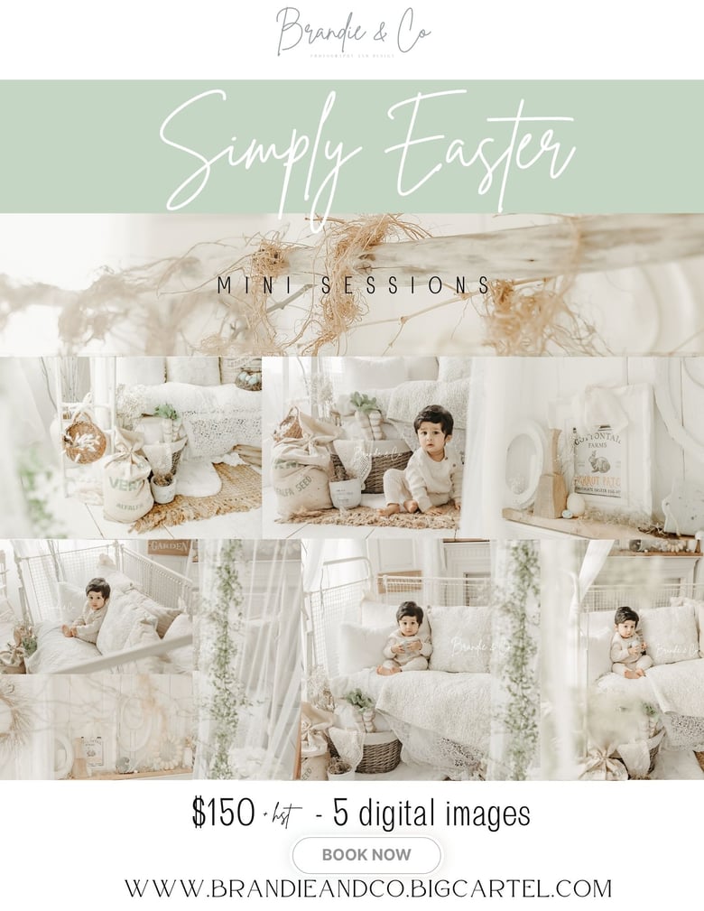 Image of Simply Easter Mini Session - SATURDAY, MARCH 9th