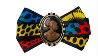 Image 2 of Black Heritage Ribbon Brooches