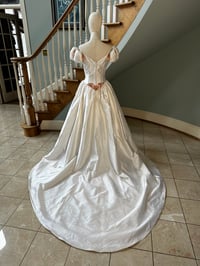 Image 1 of 1990s Flower wedding Dress