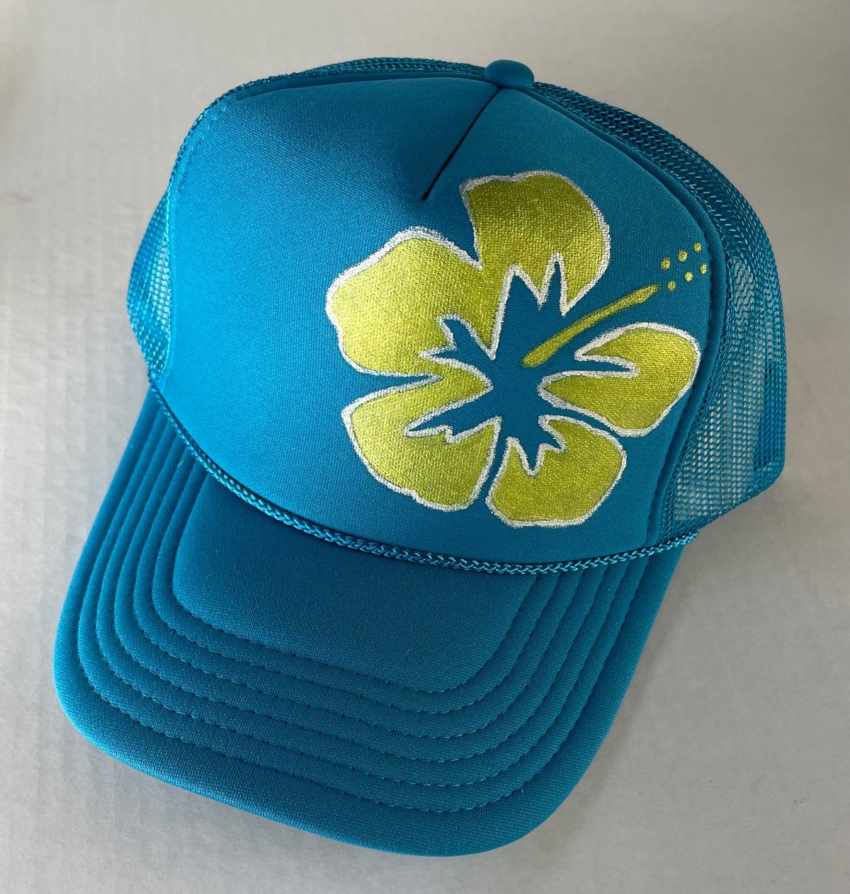 Image of Hand painted trucker # HP21