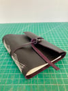 Black Leather Wrap Journal
