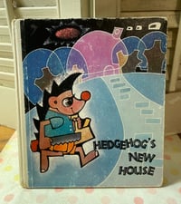 Image 1 of CUTE Vintage Hedgehog's New House Book