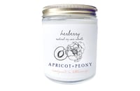 APRICOT + PEONY. Soy Candle.