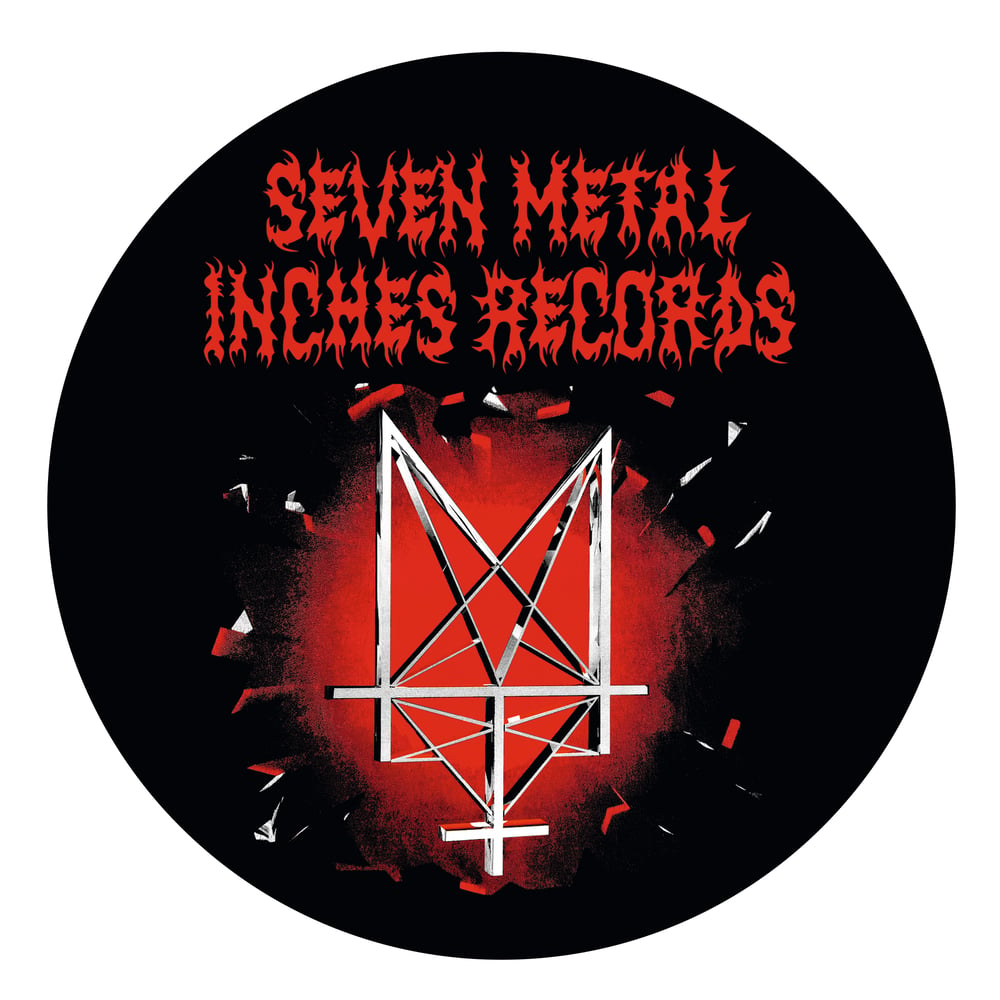 Image of SEVEN METAL INCHES RECORDS Slipmat