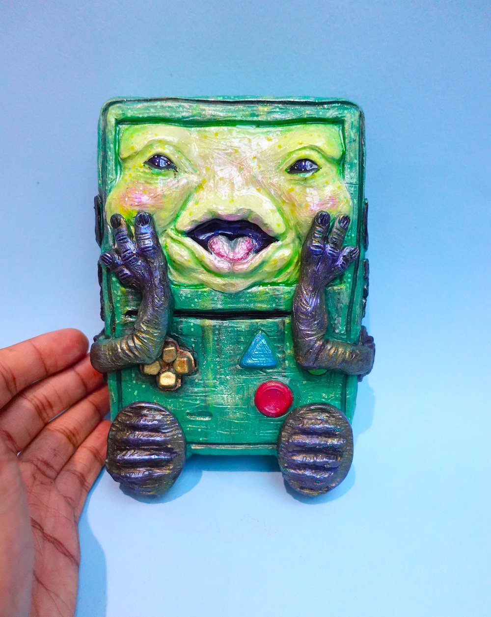 BMO mini sculpture resin cast 