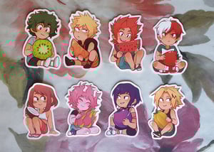 Image of Class 1A Fruit Stickers
