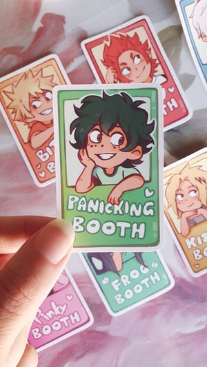 Image of BNHA Booths Stickers