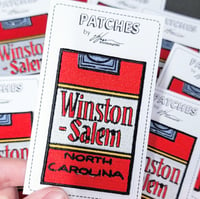 Image 2 of *NEW* Winston-Salem Iron On Patch