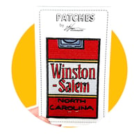 Image 1 of *NEW* Winston-Salem Iron On Patch