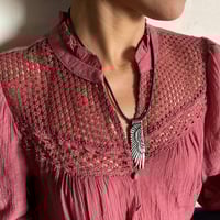 Image 5 of SERENITY ~ WING AND A PRAYER PENDANT