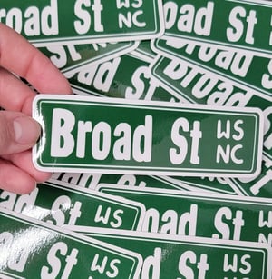 *NEW* Broad Street Sticker