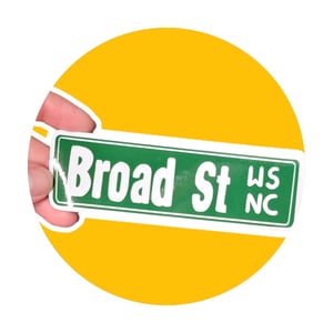 *NEW* Broad Street Sticker