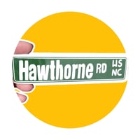 Image 1 of *NEW* Hawthorne Road Sticker