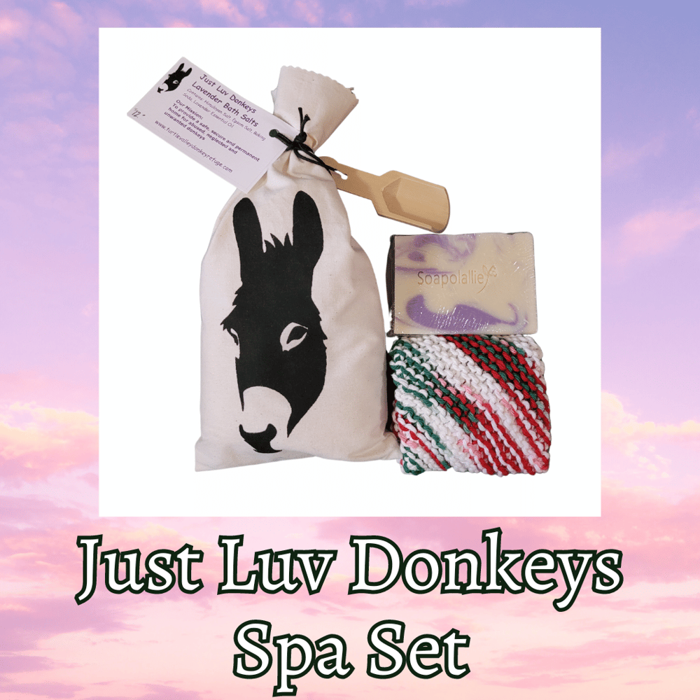 Image of Just Luv Donkeys Spa Set
