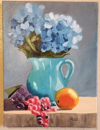 Image 2 of Blue Flowers with Fruit