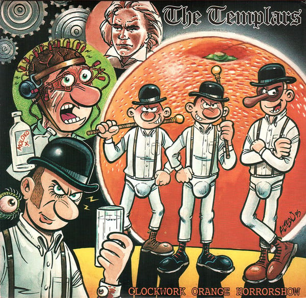 Image of THE TEMPLARS - Clockwork Orange Horrorshow LP