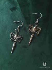 Spikey Butterfly Earrings